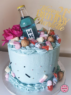 Gin Birthday cake -